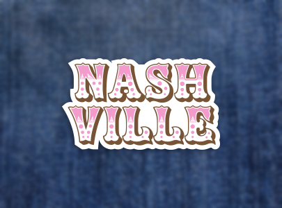Nashville sticker